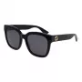 GUCCI GG0034SN-001 naisten kulmikkaat aurinkolasit 54/20/140 mm musta asetaatti harmaa nylon UV400