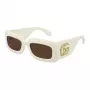 GUCCI GG0811S-002 naisten cat-eye-aurinkolasit musta harmaa 53 mm