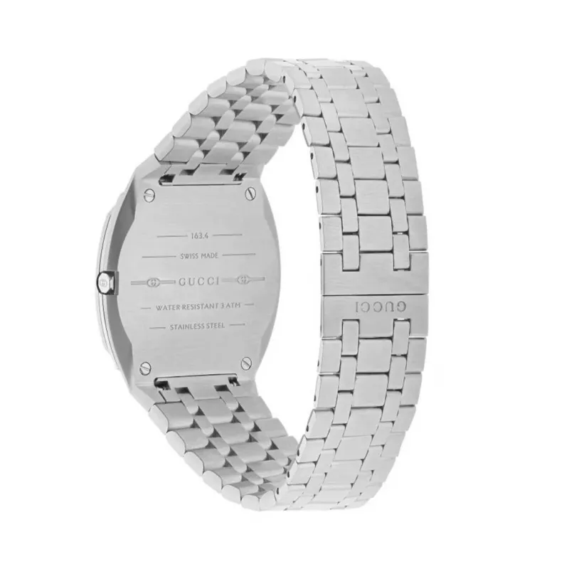 GUCCI Grip unisex-kello YA163407 38 mm ruostumaton teräs