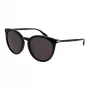 GUCCI naisten GG0064SK-001 suorakaiteen muotoiset aurinkolasit - musta asetaattikehys, harmaat nylonlinssit, 55/20/135 mm