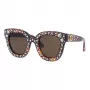 GUCCI naisten GG0116S-003 cat-eye-aurinkolasit Havana Brown Gradient 49 mm