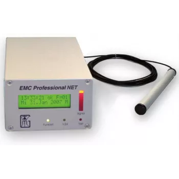 GUDE 3001 EMC Professional -aikapalvelin integroidulla DCF77-radiokellolla teollisuusympäristöihin