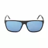 GUESS GF00048-5901C miesten suorakaiteen muotoiset aurinkolasit - musta kehys, harmaat linssit