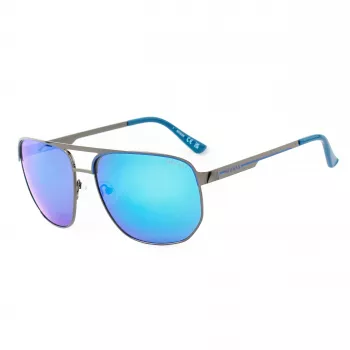 Guess GF00061-6106X miesten aurinkolasit, mustat kehykset, harmaat linssit, 61 mm