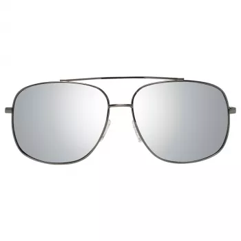 GUESS GF0207-08C miesten aurinkolasit - tummanharmaa kehys, harmaat linssit, 60 mm
