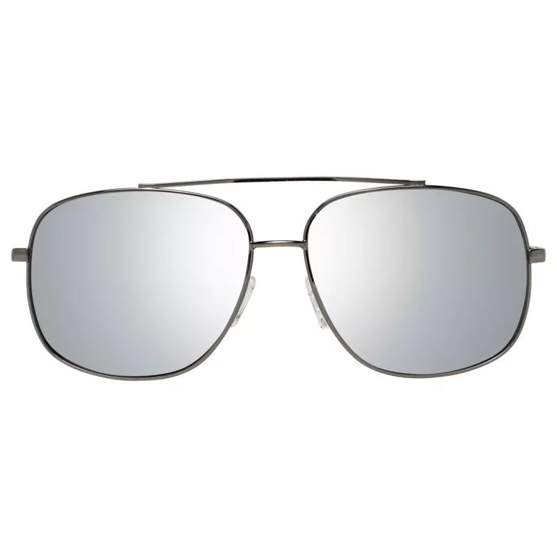 GUESS GF0207-08C miesten aurinkolasit - tummanharmaa kehys, harmaat linssit, 60 mm
