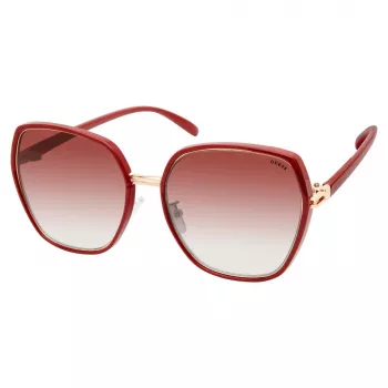 GUESS GF0407-5966F naisten aurinkolasit - havanna ruskea asetaattikehys, ruskeat liukuvärilinssit, 59 mm
