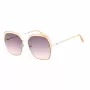 GUESS GF0410-5933F naisten aurinkolasit - kiiltävän musta kehys, gradient smoke -linssit, 59 mm