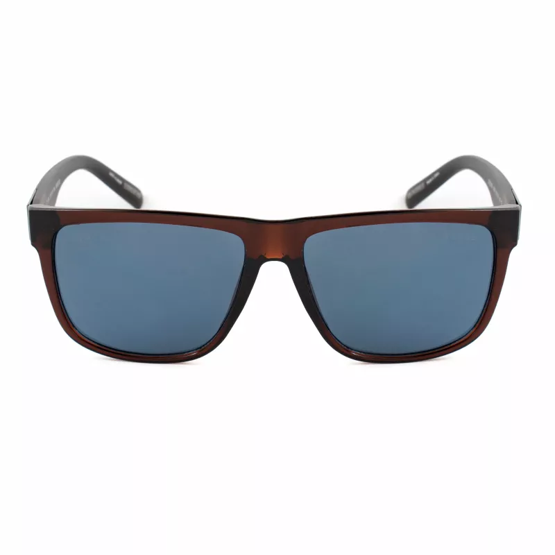 GUESS MAN aurinkolasit GO00058-6145V kulmikas kehys kiiltävä musta savulinssi 61 mm