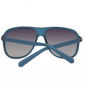 GUESS MAN aurinkolasit GU6876-5991B suorakaiteen muotoinen musta kehys harmaat linssit 59 mm