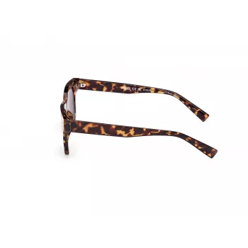 Guess miesten suorakaiteen muotoiset aurinkolasit GU8265-5352A havanna ruskea liukuväri 53 mm
