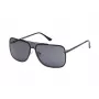 GUESS miesten aurinkolasit GO00053-0001A suorakaiteen muotoinen musta kehys smoke-linssit 57 mm