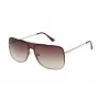 GUESS miesten aurinkolasit GO00053-0032F mattamusta suorakaidekehys savulinssit