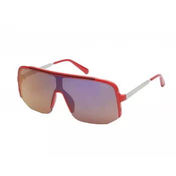 GUESS miesten aurinkolasit GO00054-0066C square shiny black frame smoke lens 56 mm