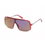 GUESS miesten aurinkolasit GO00054-0066C square shiny black frame smoke lens 56 mm