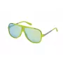 GUESS miesten aurinkolasit GO00060-6495X Havana suorakaide 64/12/140 mm
