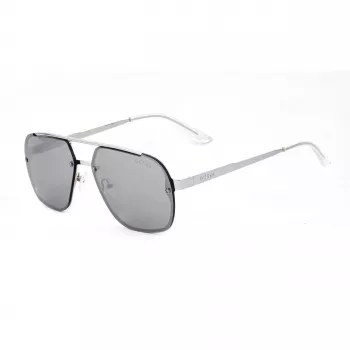 Guess miesten aurinkolasit GO00065-6010C musta kehys harmaat linssit 60 mm