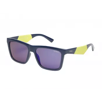 GUESS miesten aurinkolasit GO00067-5690C Havana ruskea suorakaiteen muotoinen asetaattikehys UV400