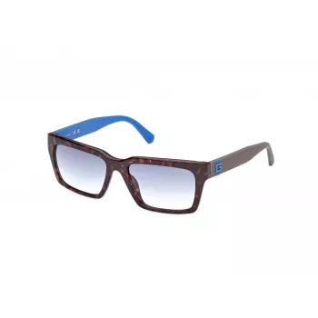 GUESS miesten aurinkolasit GU00121-5652W havanna ruskea neliömäinen kehys 56 mm