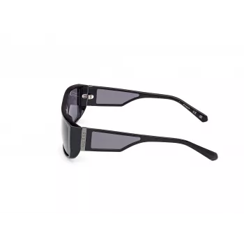 GUESS AURINKOLASIT GU00136-6001A unisex-neliökehys 60/16/140 mm musta/harmaa