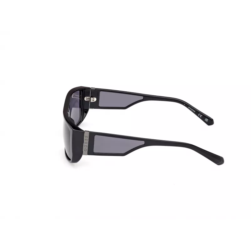 GUESS AURINKOLASIT GU00136-6001A unisex-neliökehys 60/16/140 mm musta/harmaa