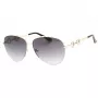 GUESS naisten Butterfly Cat Eye -aurinkolasit GF6171-32B Shiny Black Smoke Gradient 60 mm