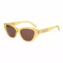 GUESS naisten GO00020-5439B aviator-aurinkolasit havanna ruskea liukuväri 57 mm