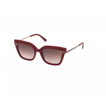 GUESS naisten aurinkolasit GF00015-5169T ruskea Havana neliömäinen kehys