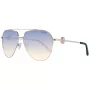 Guess naisten aurinkolasit GF6140-32W kulta/ruskea Butterfly 62 mm