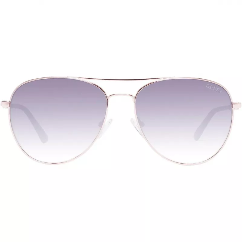 GUESS naisten aurinkolasit GF6143-28B ruskea Havana perhoskehys 59mm