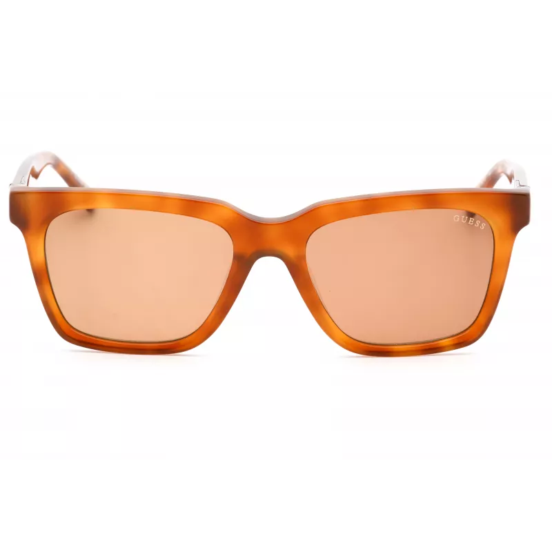 GUESS naisten aurinkolasit GU00064-56E havanna/ruskea kulmikas kehys 53 mm