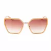 GUESS naisten aurinkolasit GU00146-5957F Oversized Square havanna ruskea gradient-lasi 59 mm