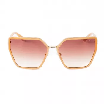 GUESS naisten aurinkolasit GU00146-5957F Oversized Square havanna ruskea gradient-lasi 59 mm