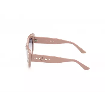 GUESS naisten aurinkolasit GU00163-5457W ruskea Havana liukuväri 54 mm