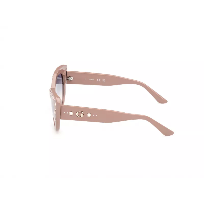 GUESS naisten aurinkolasit GU00163-5457W ruskea Havana liukuväri 54 mm