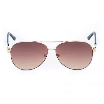 GUESS naisten aurinkolasit GU00173-6021F Shiny Black Smoke Gradient 60mm