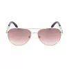 GUESS naisten aurinkolasit GU7295-6032W ruskea Havana oversize-neliömäiset