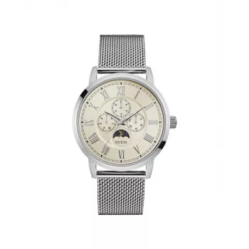 GUESS naisten kello W0871G4 analoginen kvartsi 43 mm sininen silikoni