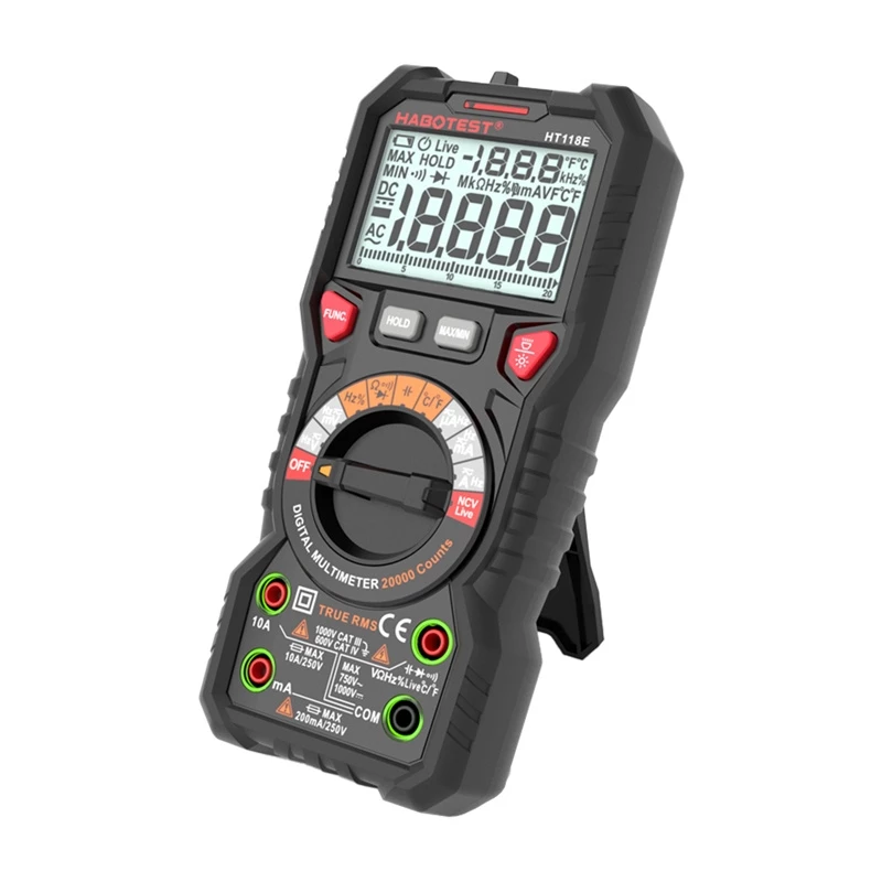 Habotest HT118E yleismittari True RMS NCV