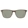 Hackett London HSB86311255 miesten aurinkolasit - kiiltävän mustat kehykset, harmaat linssit, 55 mm
