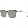 Hackett London HSB86311255 miesten aurinkolasit - kiiltävän mustat kehykset, harmaat linssit, 55 mm