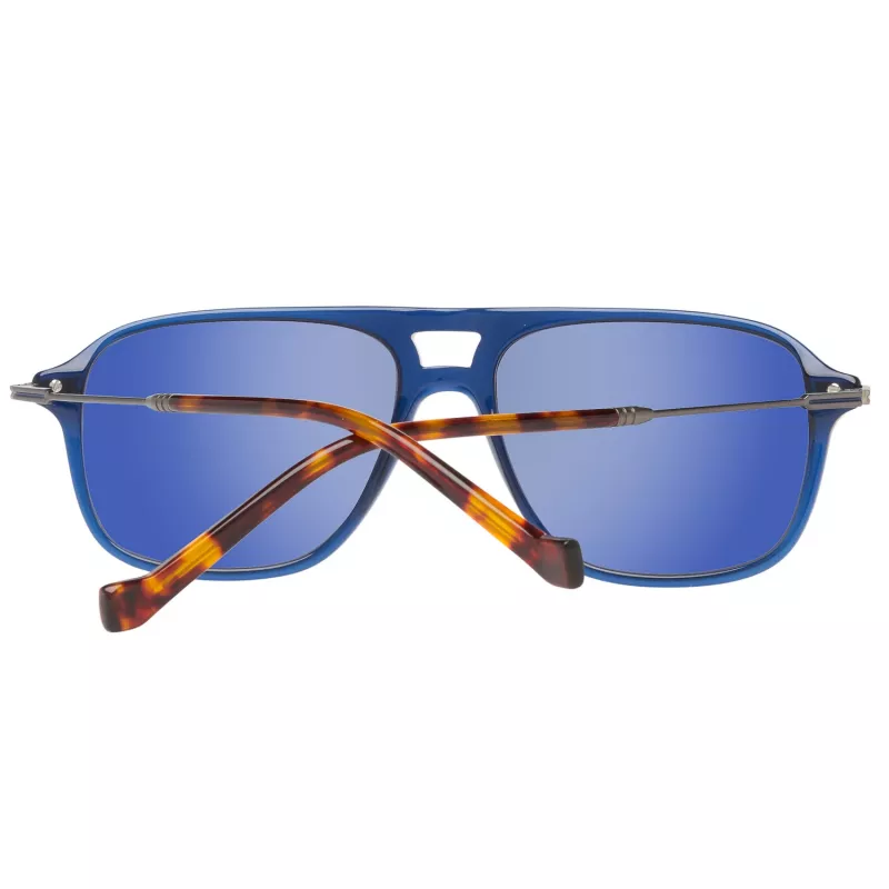 HACKETT MAN HSB86568356 aurinkolasit 56/16/140 mm musta asetaattikehys harmaat polykarbonaattilasit UV400