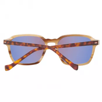 HACKETT MAN HSB86618752 aurinkolasit suorakaiteen muotoinen asetaattikehys UV400 harmaat linssit 52/18/145 mm