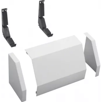 Hager FZ441 multimediakenttä 300x195x155 mm vaaleanharmaa