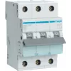 Hager MBN320 3-napainen 20 A B-käyrä johdonsuojakatkaisija, 6 kA, 3 moduulia