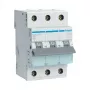 Hager MBN320 3-napainen 20 A B-käyrä johdonsuojakatkaisija, 6 kA, 3 moduulia