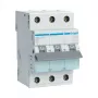 Hager MBN325 3-napainen 25 A B-käyrä johdonsuojakatkaisija, 6 kA, 3 moduulia