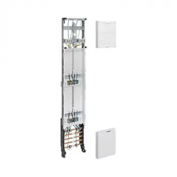 Hager universZ ZH53X3 täydellinen mittarikenttä 1350 mm 2 mittaripaikkaa 1 kenttä EON