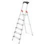 HAILO L80 ComfortLine -alumiinitikkaat, 6 askelmaa