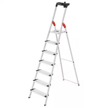 HAILO L80 ComfortLine -alumiinitikkaat, 7 askelmaa